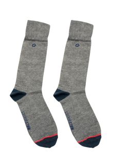Malebasics Dress Sock-Gray-